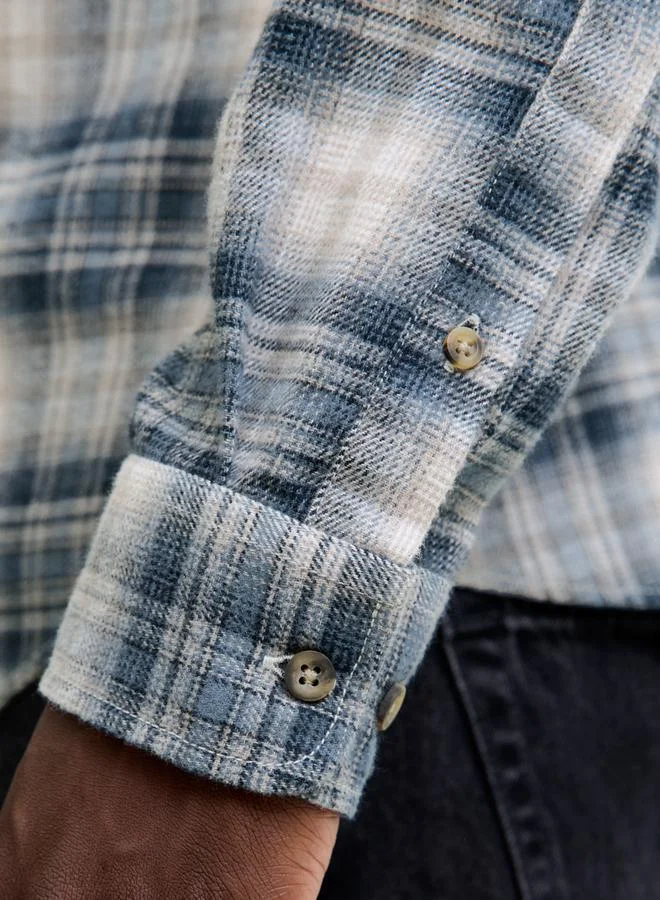 جاك اند جونز قميص فلانيل مربعات