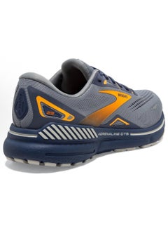 بروكس Brooks Adrenaline GTS 23 أحذية رياضية عارضة رمادية أصفر  - Image 5