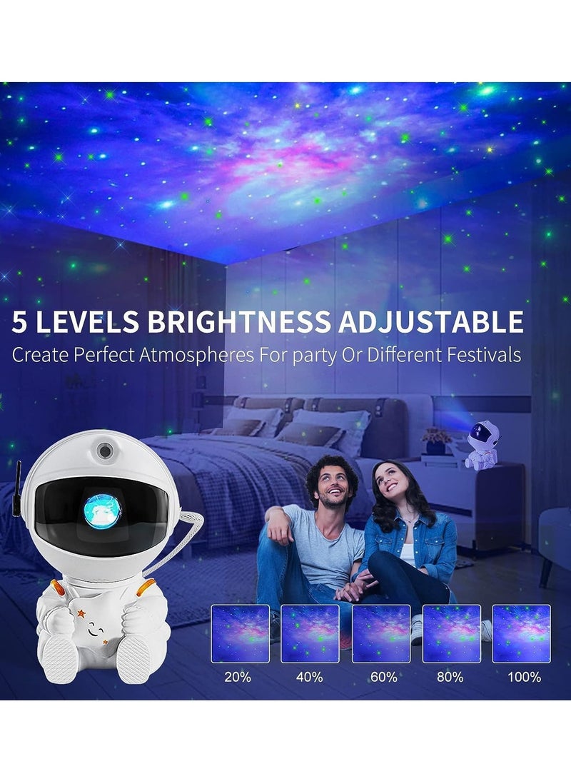 ELTRAZONE Star Projector Astronaut Galaxy Light Projector, Kids Room Decor Aesthetic, Tiktok Nebula Night Lights, Remote Control and 360°Rotation Magnetic Head, Star Lights for Bedroom, Gaming Room - Image 5