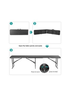 180cm Portable folding bench HDPE wood grain series - pzsku/ZA653BC00A2F913C50F30Z/45/_/1705802338/a1958817-7efd-4171-86c7-f604e9f6bc41