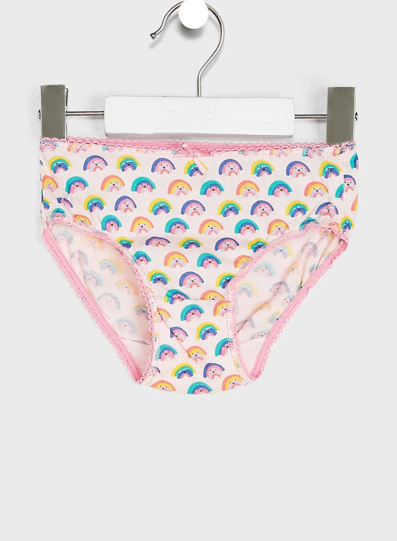Marks & Spencer Kids 7 Pack Rainbow Knickers