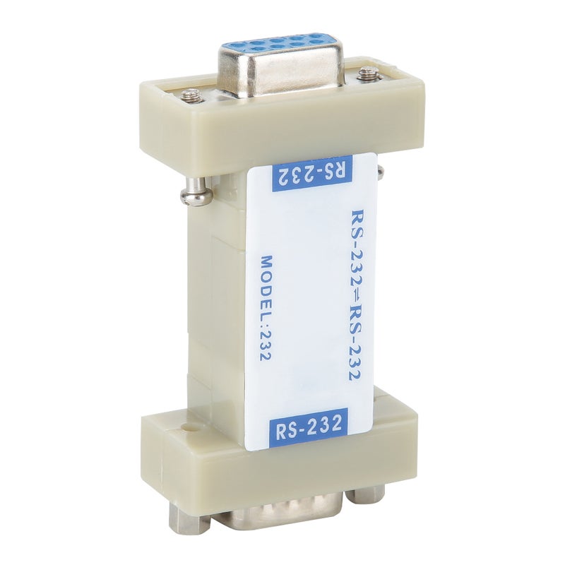 Asynchronous Full Duplex Transparent RS232 to 232 ABS Optoelectronic Isolator with DB9 Connector - Image 2