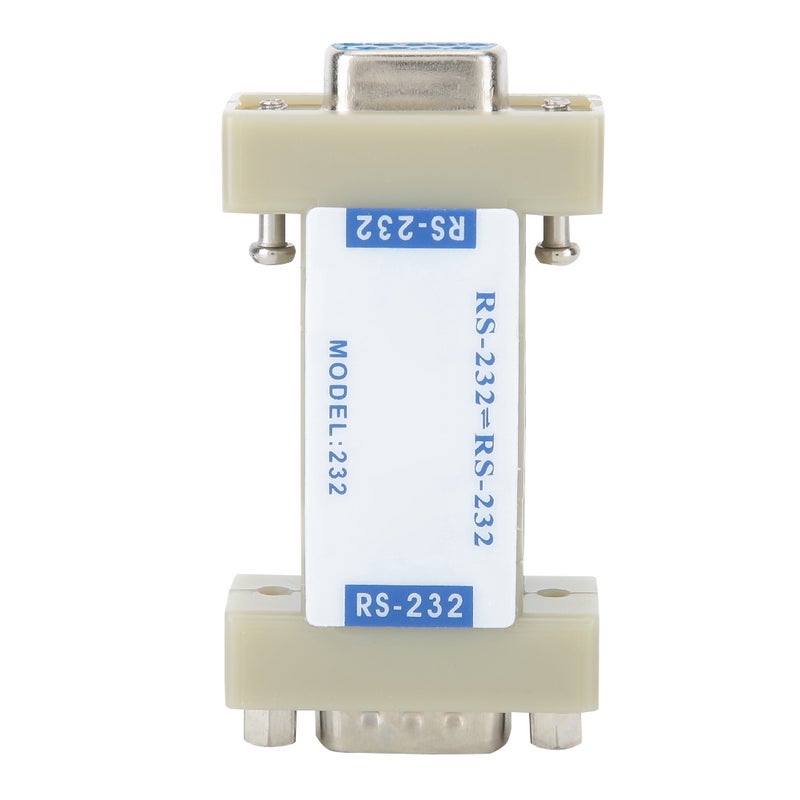 Asynchronous Full Duplex Transparent RS232 to 232 ABS Optoelectronic Isolator with DB9 Connector - Image 1