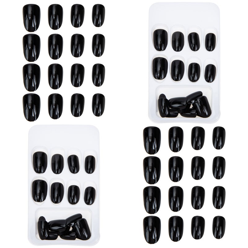 4 Sets Press Nails Fake Nail Tips Full Cover False Nails for Women Girls - Image 1