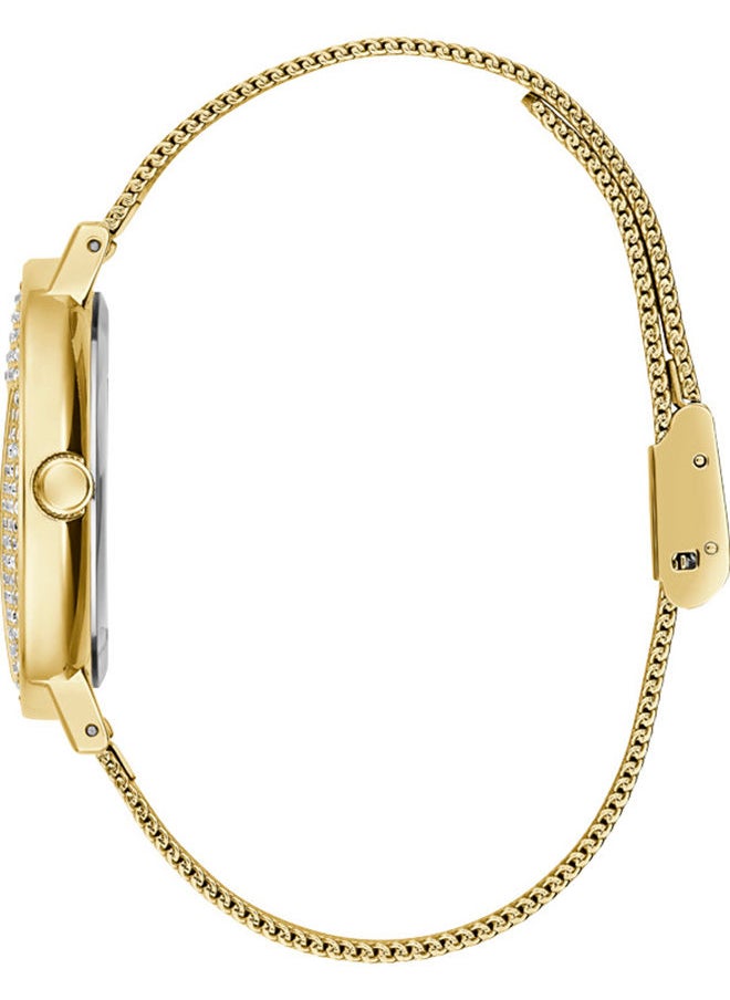 GUESS Women Analog Round Stainless Steel Mesh Watch GW0477L2 - 36 mm  - Image 2