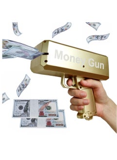 Yuwell Portable Lightweight Fun Loving Entertain For Kids Money Gun ‎With Fake Money  - Image 1