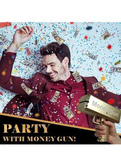 Yuwell Portable Lightweight Fun Loving Entertain For Kids Money Gun ‎With Fake Money  - Image 4