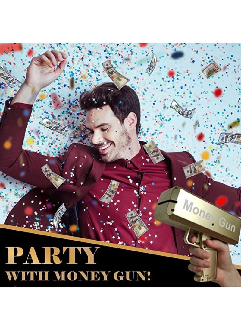 Yuwell Portable Lightweight Fun Loving Entertain For Kids Money Gun ‎With Fake Money  - Image 4