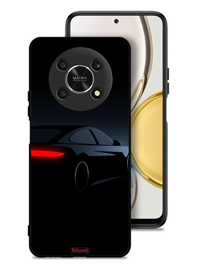 Tolwak Honor X9 5G Protective Case Cover Dark Car - Image 1