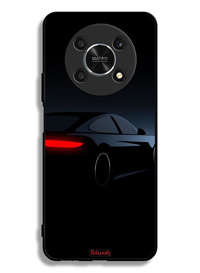 Tolwak Honor X9 5G Protective Case Cover Dark Car - Image 2