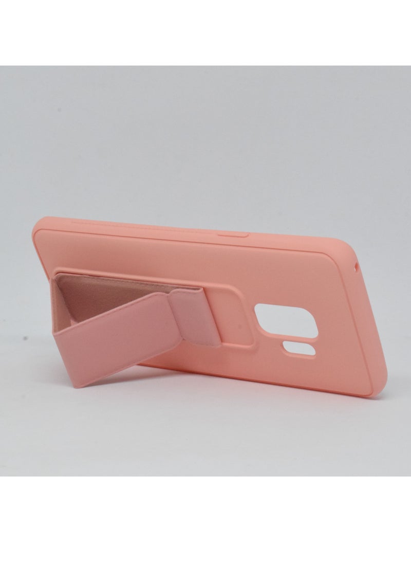 BORTONY Galaxy S9 Case Fully Covered With Adjustable Finger Grip Holder+Mobile Stand Shockproof Anti Scratch Protective Case Cover For Samsung Galaxy S9 - Image 2