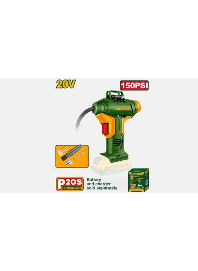 جاديفر  كمبوسير سياره 20 فولت 150 psi بدون بطارية وشاحن JDLN2520 