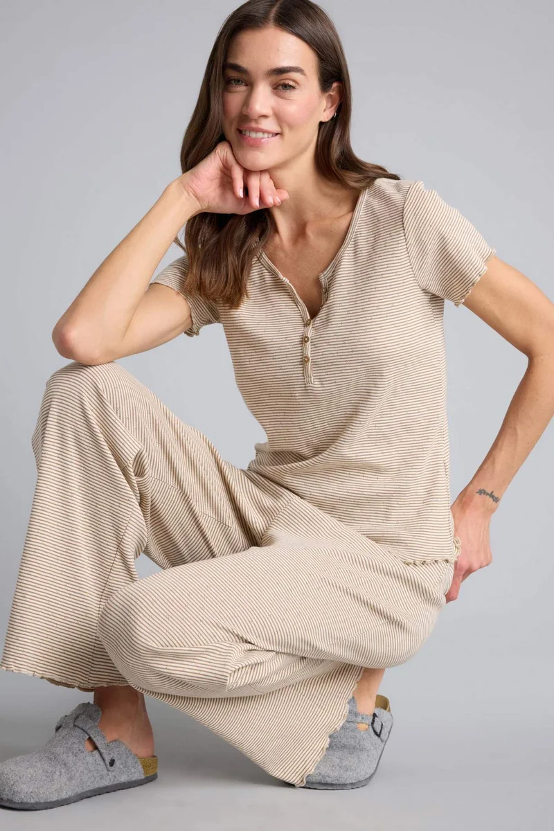 ديفاكتو Regular Fit Long Sleeve 2 Piece Set