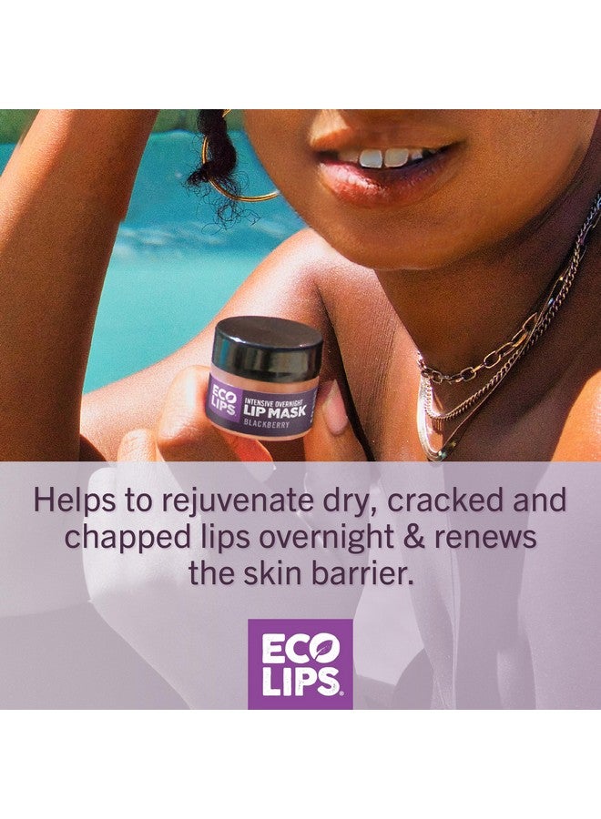 Eco Lips Daily Plumping Lip Mask With Hyaluronic Acid + Overnight Intensive Lip Mask With Gotu Kola 2Pack By Eco Lips 100% Natural. Made In Usa - Image 5