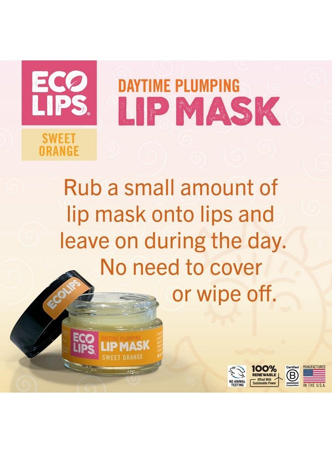Eco Lips Daily Plumping Lip Mask With Hyaluronic Acid + Overnight Intensive Lip Mask With Gotu Kola 2Pack By Eco Lips 100% Natural. Made In Usa - Image 2