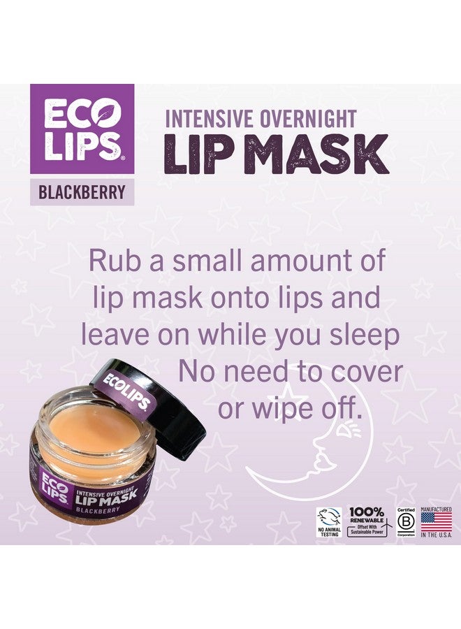 Eco Lips Daily Plumping Lip Mask With Hyaluronic Acid + Overnight Intensive Lip Mask With Gotu Kola 2Pack By Eco Lips 100% Natural. Made In Usa - Image 3