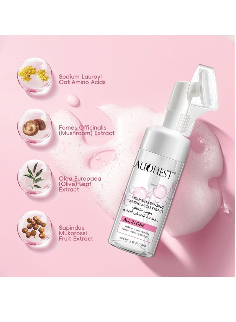 AuQuest Mousse Cleansing Amino Acid Extract 125ml - Image 2