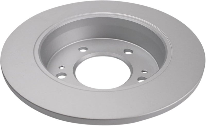 TRQ Rear Brake Rotor Set G Coated Solid Compatible with 2011-2023 Hyundai Elantra 2012-2023 Veloster 2018-2023 Kona 2020-2024 Venue 2014-2024 Kia Forte Forte5 Forte Koup Seltos Soul - Image 5