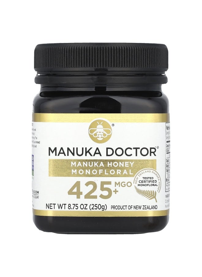 Manuka Doctor Manuka Doctor, Monofloral Manuka Honey, MGO 425+, 8.75 oz (250 g)  - Image 1