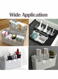 Y&D Fridge Dividers, 8Pcs Plastic Refrigerator Adjustable Snap-on Separator Space Allocators,Storage Box Pantry Grid Dividers for Home Kitchen Office Supplies (Clear)  - Image 5