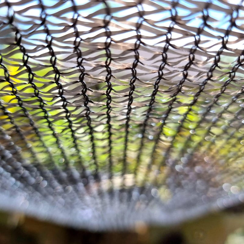 VICLLAX 30% Sun Shade Cloth Greenhouse Netting Outdoor Privacy Screen Mesh with Grommets for Garden, Patio, Pergola, Plants, 12×16 FT, Black - Image 5