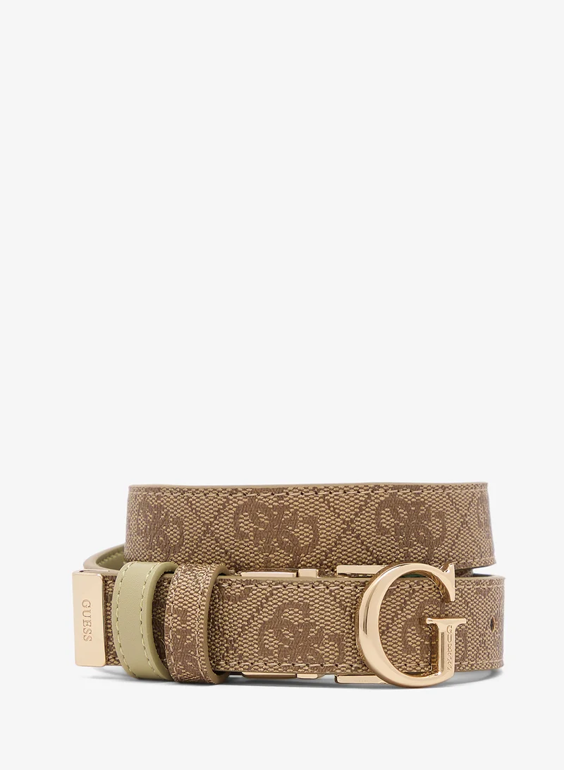 Leona Logo Reversible Allocated Hole Belt