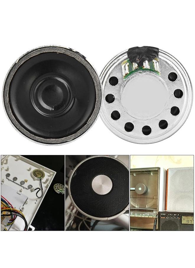 Thoraya 10pcs 23mm 8Ω 0.5W Round Speaker Horn Audio Loudspeaker Repair Parts  - Image 5