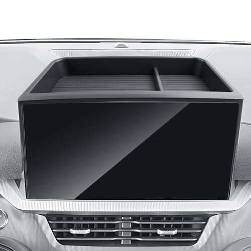 BIBIBO for 2025 2026 Ford Explorer Dash Storage Tray 2025-2026 Ford Explorer (Active/T-Line/ST/latinum) 13.2" Behind Screen Organizer 2025+ Explorer Screen Tray 2025+ Ford Explorer Accessories - Image 1