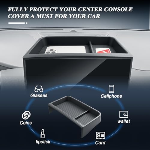 BIBIBO for 2025 2026 Ford Explorer Dash Storage Tray 2025-2026 Ford Explorer (Active/T-Line/ST/latinum) 13.2" Behind Screen Organizer 2025+ Explorer Screen Tray 2025+ Ford Explorer Accessories - Image 3