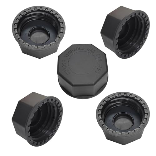 Fesasn 5 Gallon Gas Can Cap Replacement Fits Most 1235 Gallon Gas Cans - Image 1