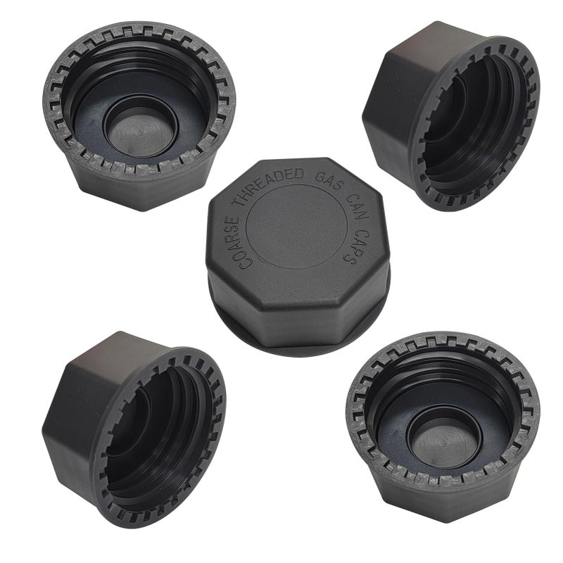 Fesasn 5 Gallon Gas Can Cap Replacement Fits Most 1235 Gallon Gas Cans - Image 3