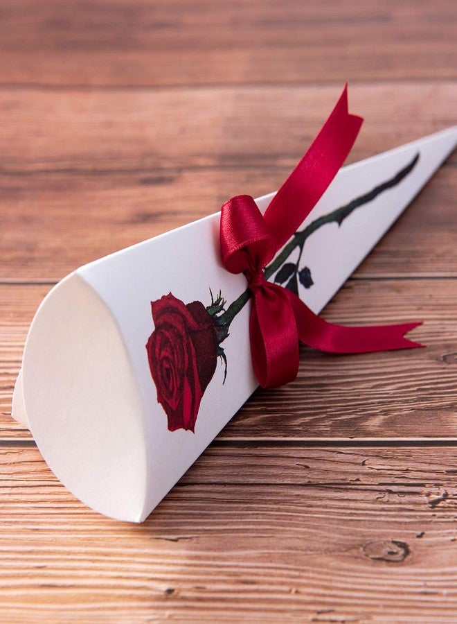 ILIKEPAR Birthday Rose Candle Smokeless Cake Topper Candle for Party Supplies and Wedding Favor - Image 4