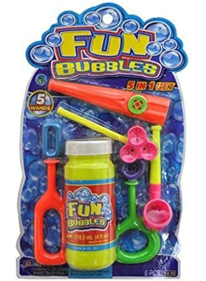 JARU BLITZ BUBBLES 5 IN 1 SET