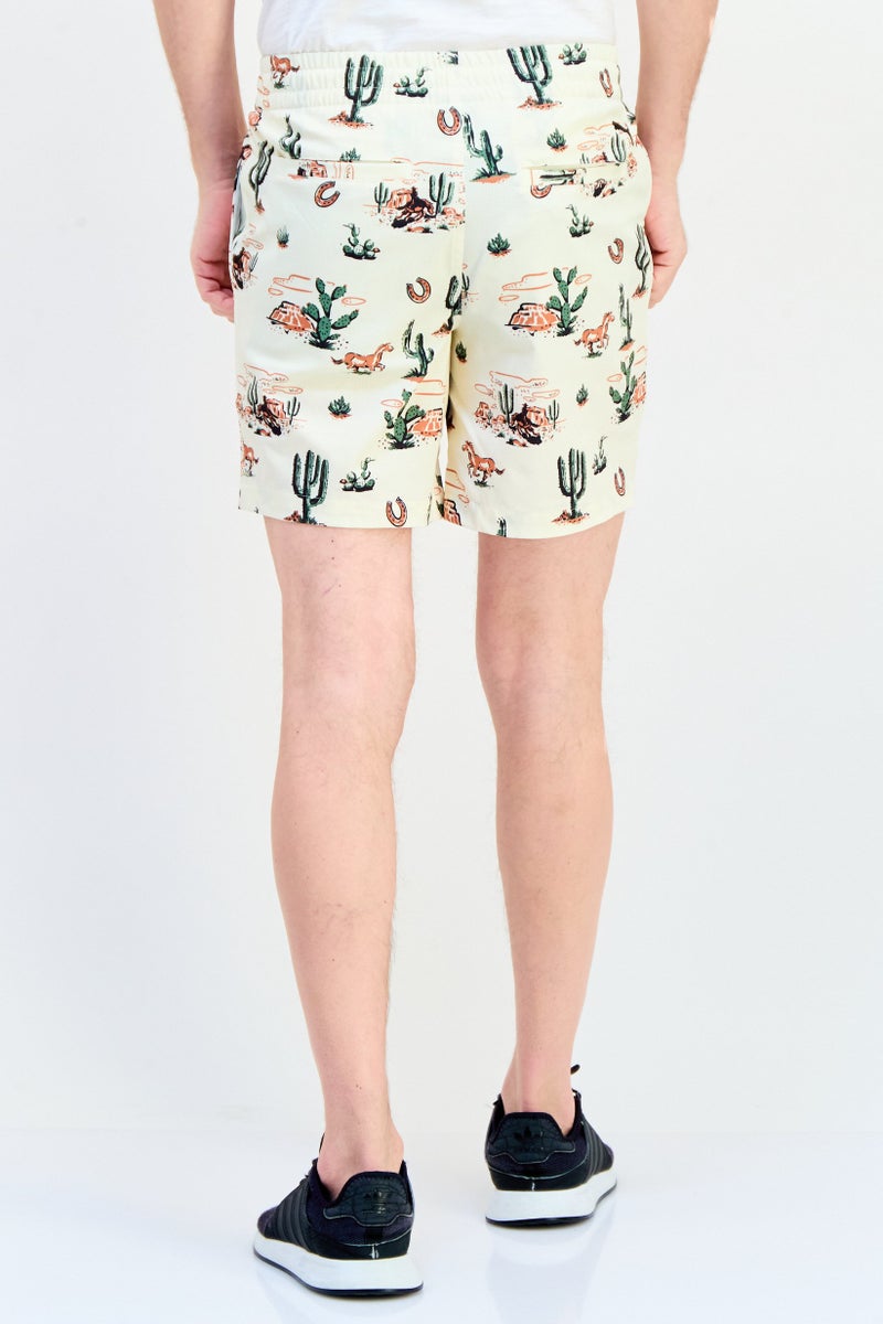 PUMA Men Sportswear Fit Drawstring Outdoor Shorts, Multicolor - Image 4