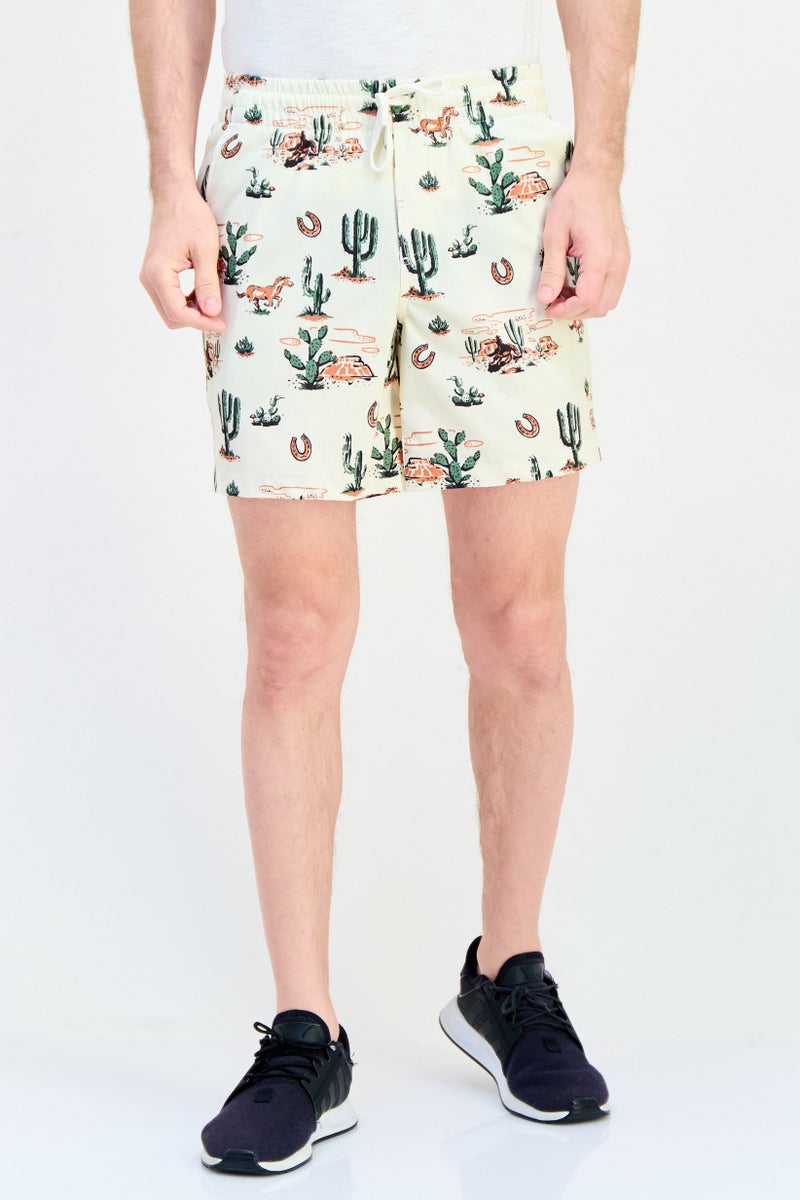 PUMA Men Sportswear Fit Drawstring Outdoor Shorts, Multicolor - Image 1