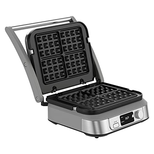 GVODE Waffle Plates Only for Cuisinart Griddler GR-4N, GR-5B, GR-6 and GRID-8N Series, Nonstick Coating Baking Waffle Plates by Gvode - Image 5