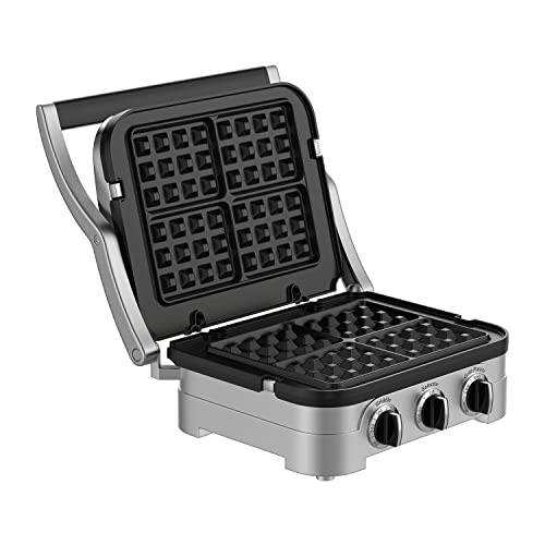 GVODE Waffle Plates Only for Cuisinart Griddler GR-4N, GR-5B, GR-6 and GRID-8N Series, Nonstick Coating Baking Waffle Plates by Gvode - Image 4