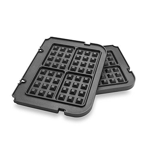 GVODE Waffle Plates Only for Cuisinart Griddler GR-4N, GR-5B, GR-6 and GRID-8N Series, Nonstick Coating Baking Waffle Plates by Gvode - Image 1
