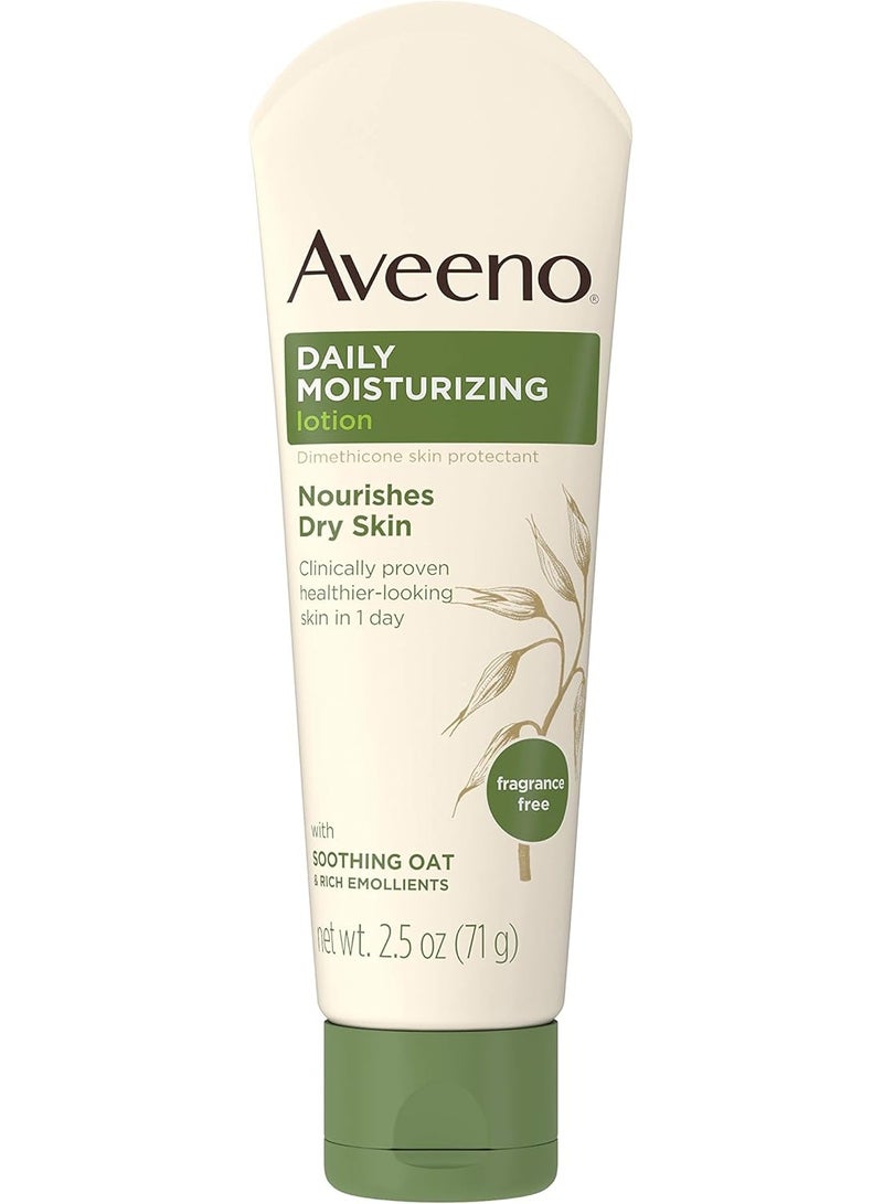 Daily Moisturizing Lotion with Oat for Dry Skin, 2.5 fl. Oz