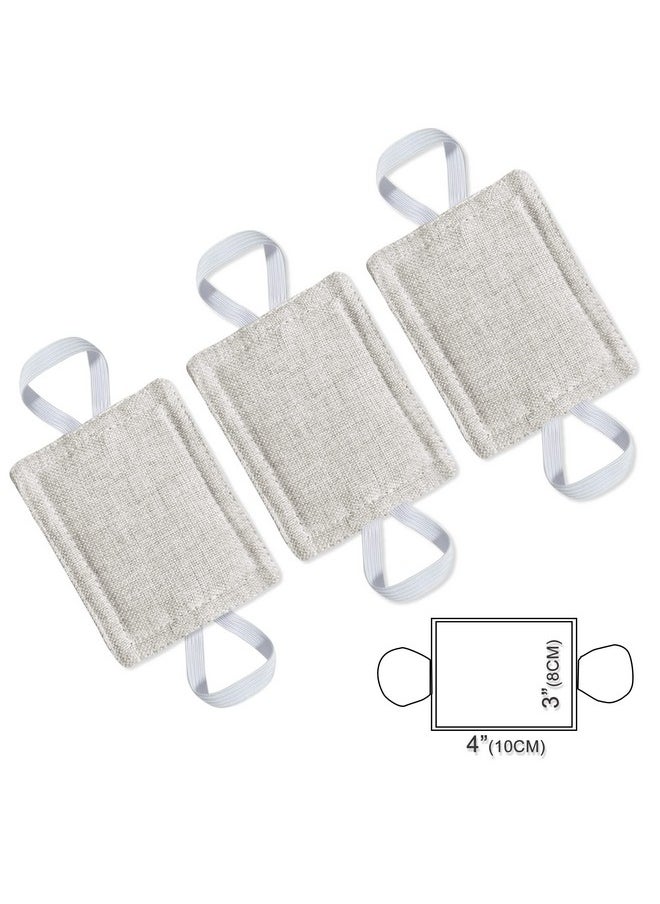 warmtone Door Silencer Quiet Door Closer Cushion, Padded Door Latch Cover For Nursery, Baby, Light Sleepers Noise Reduced Prevent From Locking For Toddler Safety 4 X 3 Inch, Natural Colored, Pack3  - Image 2