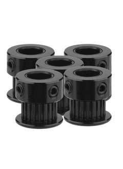 Thoraya 5pcs 6mm Width 2GT Aluminum Timing Belt Pulley Gear 20 Teeth for 3D Printer (8mm Bore)  - Image 1