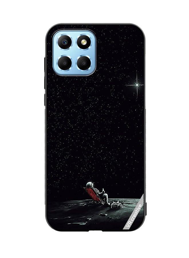 VR CREATIVE Protective Case Cover For Honor X8 5G Galaxy Star Space Design Multicolour - Image 1