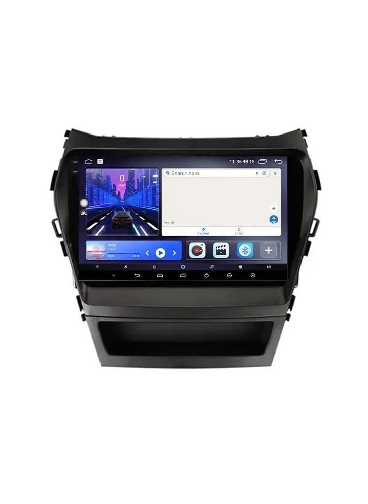 2013-2017 Hyundai SantaFe  Screen This modern, high-tech screen adds comfort and distinction to your driving experience. It allows you to view your trip information clearly and in high definition, and provides an easy way to communicate with the world around you. This screen features superior performance and innovative technology, making it an ideal choice for those looking to enhance their driving experience.