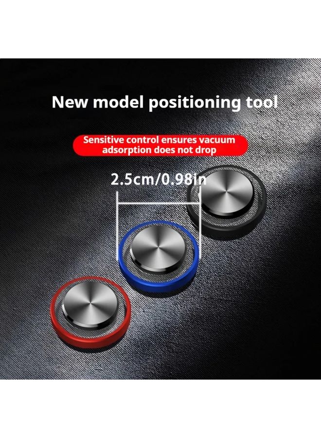 مقبض هاتف معدني أحمر 1 قطعة 2 زوج قط عالي الحساسية شفط تفريغ ألعاب الجوال - Image 3