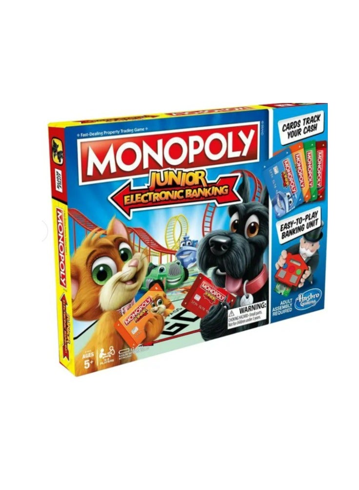 Winning Moves Monopoly Junior Electronic Banking E1842 - Image 1