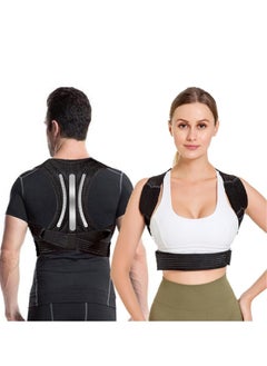 KASTWAVE Posture Corrector for Women and Men - Adjustable Breathable Back Brace for Pain Relief and Support, Straightener for Improved Posture (Size L)  - Image 1