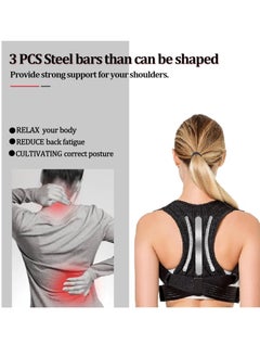 KASTWAVE Posture Corrector for Women and Men - Adjustable Breathable Back Brace for Pain Relief and Support, Straightener for Improved Posture (Size L)  - Image 5