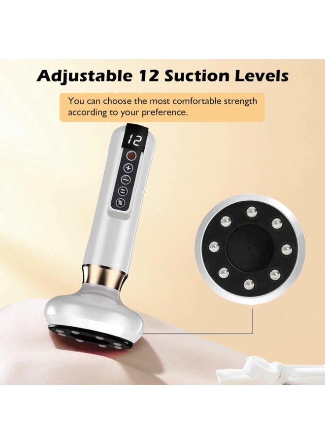 شو وو جهاز كهربائي محمول قابل لإعادة الشحن، مضاد للسيلوليت، جهاز نحت الجسم، جهاز شفط دهون لاسلكي، جهاز تدليك لتشكيل الجسم، جهاز تدليك للبطن، جهاز تدليك بالحجامة - Image 5