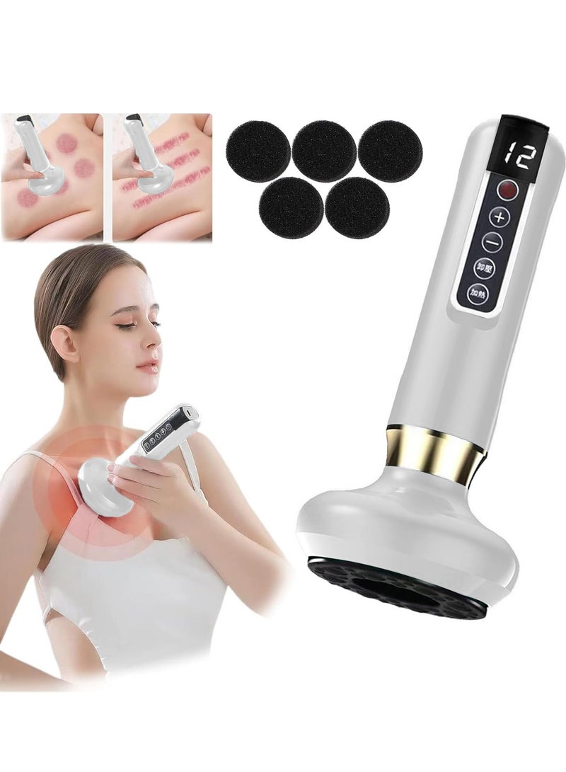 شو وو جهاز كهربائي محمول قابل لإعادة الشحن، مضاد للسيلوليت، جهاز نحت الجسم، جهاز شفط دهون لاسلكي، جهاز تدليك لتشكيل الجسم، جهاز تدليك للبطن، جهاز تدليك بالحجامة - Image 1