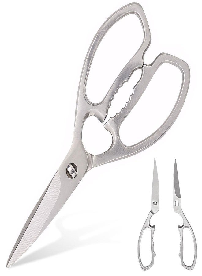 Jasni 100% Full Stainless Steel separable Sharp Powerful Kitchen Scissors Multi-Purpose Heavy Duty Dishwasher Safe Food Scissors Kitchen Shears for Chicken Poultry bone - Image 1